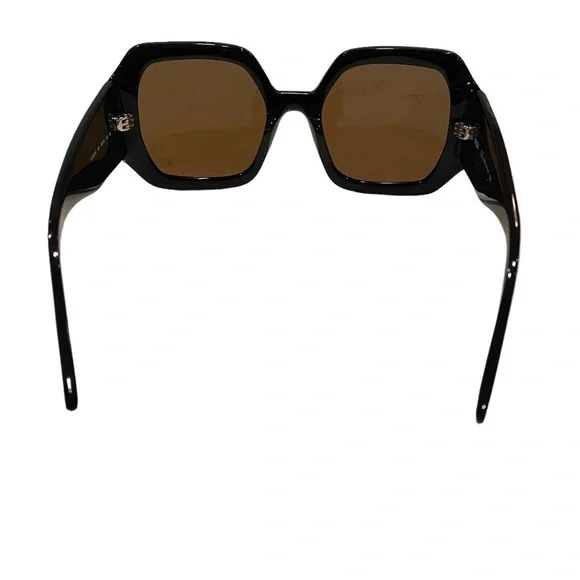 MCM Geometric Sunglasses 709S 002-Gradient-Black/White  display picture 1